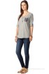 People Casual 3/4 Sleeve Printed Women's Top People Casual 3/4 Sleeve Printed Women's Top